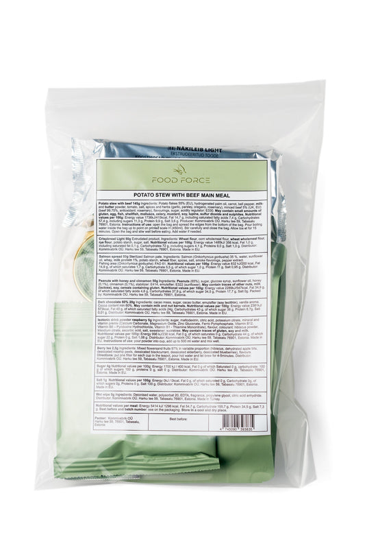 Potato Stew with Beef Main Meal