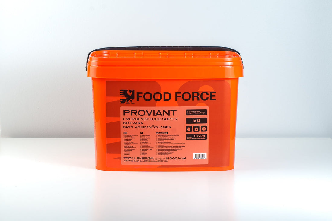 Emergency supplies: what and how much to store for seven days
