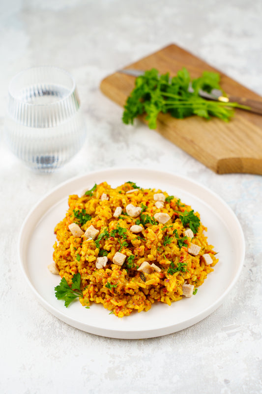 Gebratener Reis mit Huhn 148g