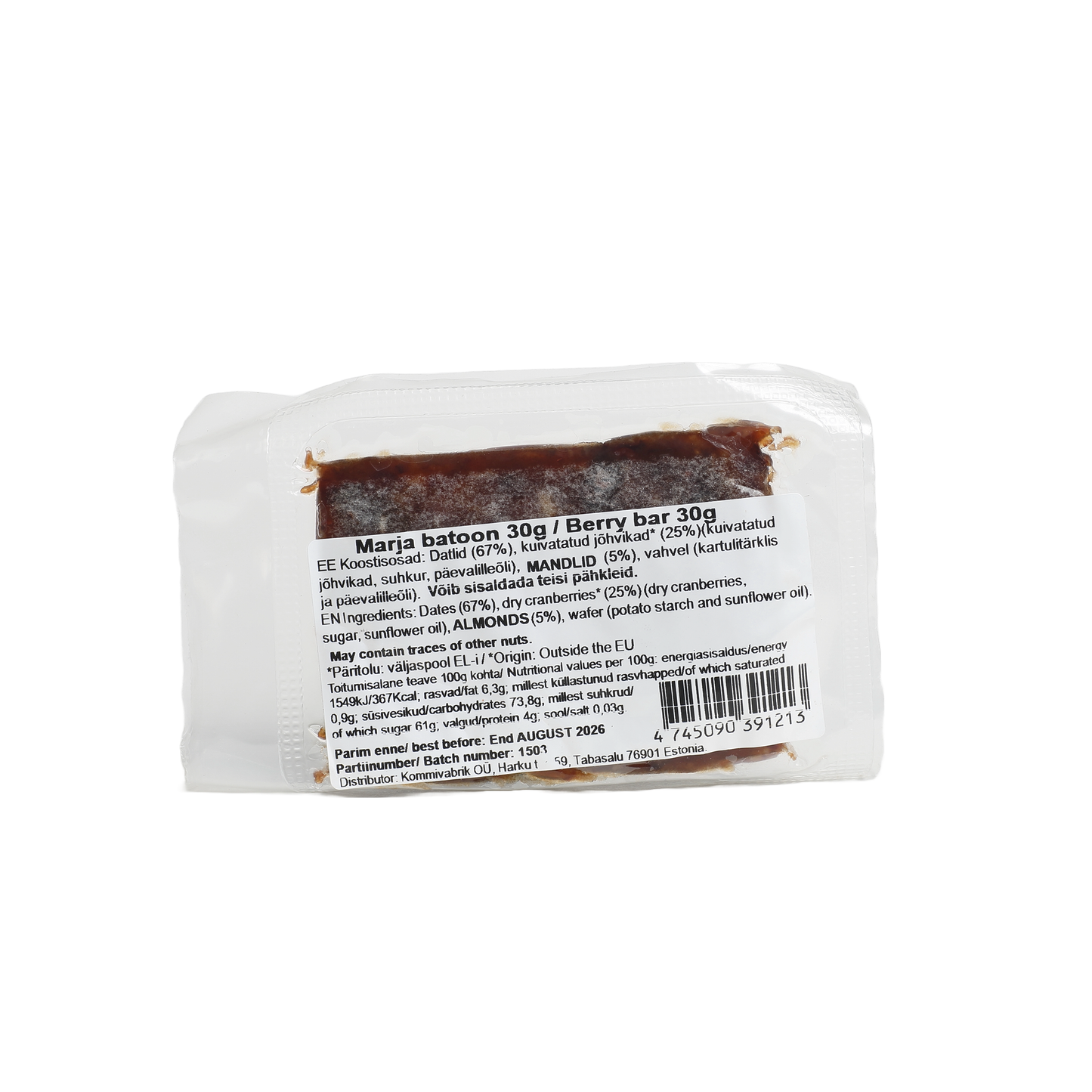 Berry bar 30g