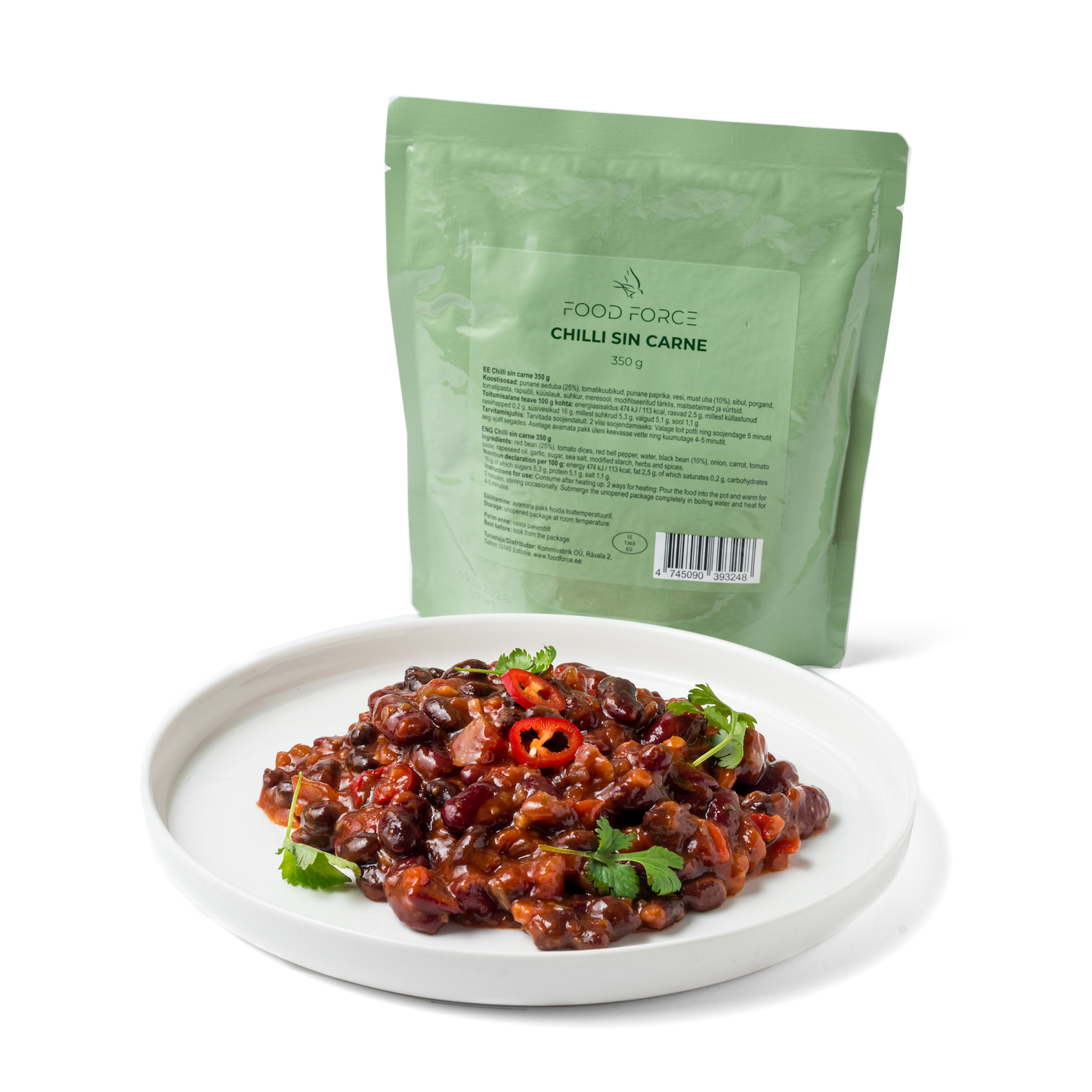 Chili sin carne 350g