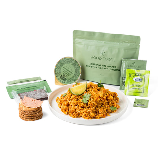 Thai Style Rice with Chicken Main Meal