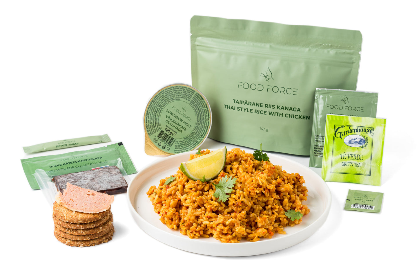 Thai Style Rice with Chicken Main Meal