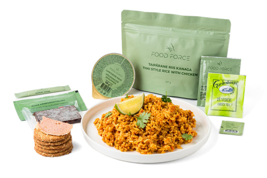 Thai Style Rice with Chicken Main Meal