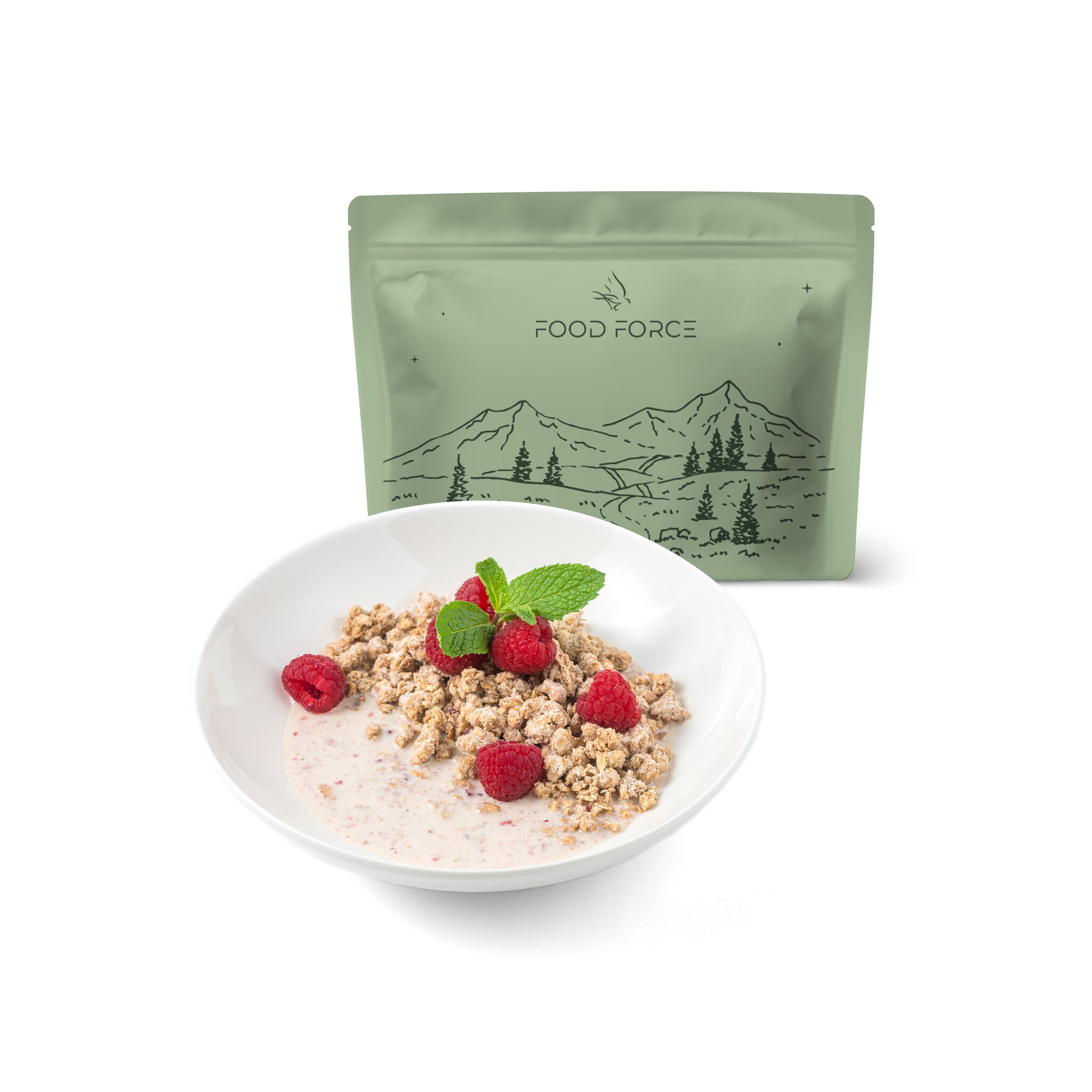 Myseli Raspberry Granola muesli with raspberries 100g – Food Force