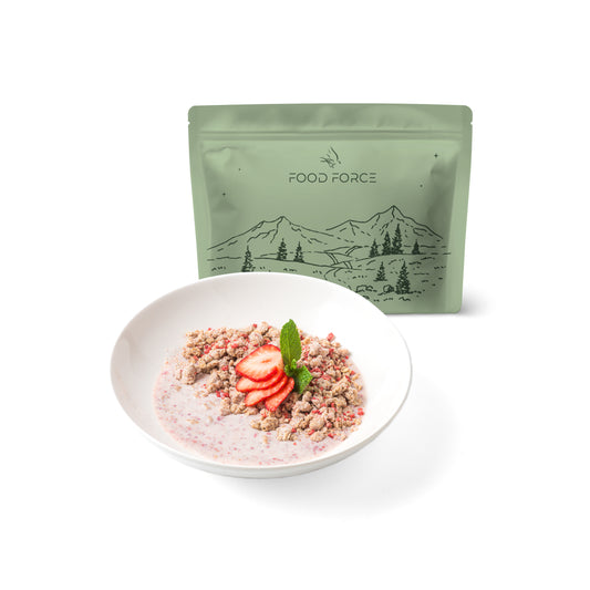 Granola muesli with strawberries 120g