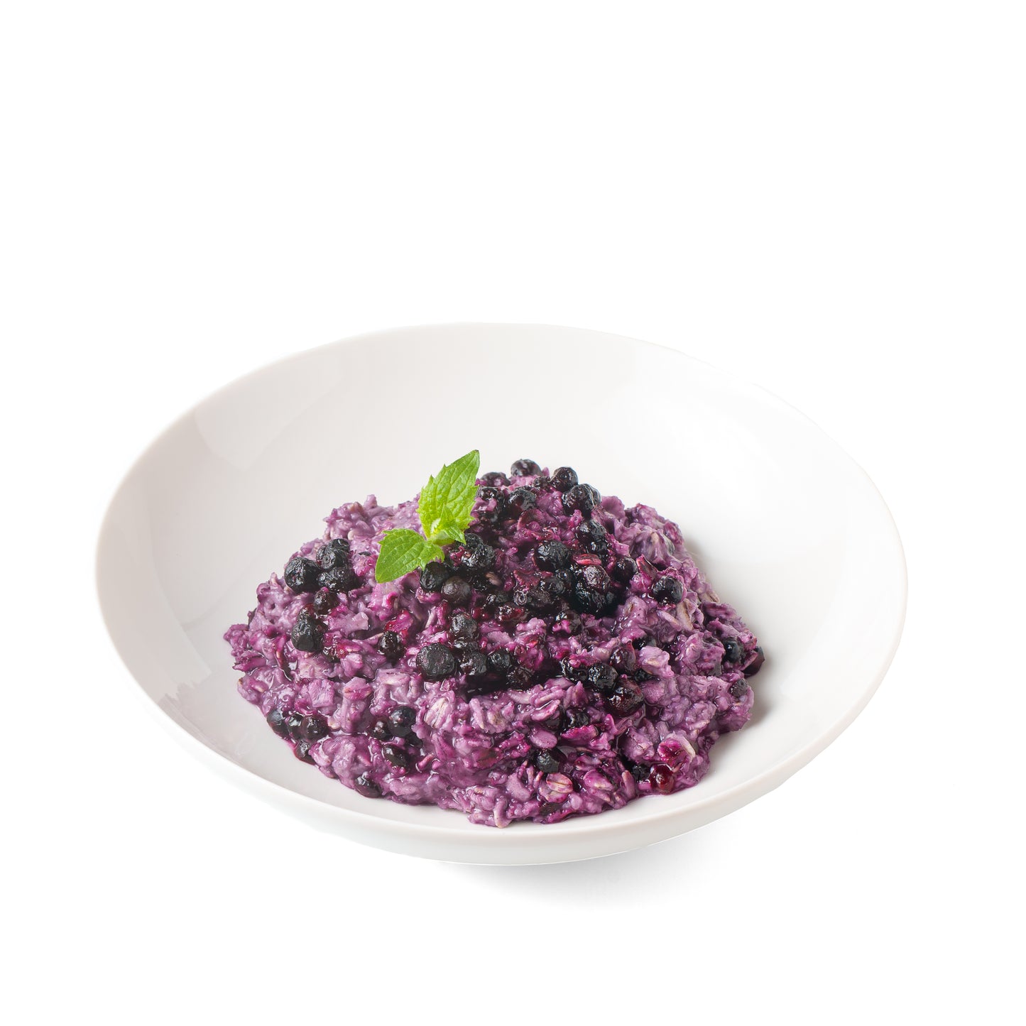 Oatmeal porridge with blueberries 100g