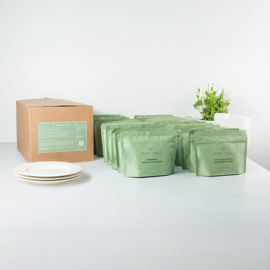 One week food pack (21 meals)