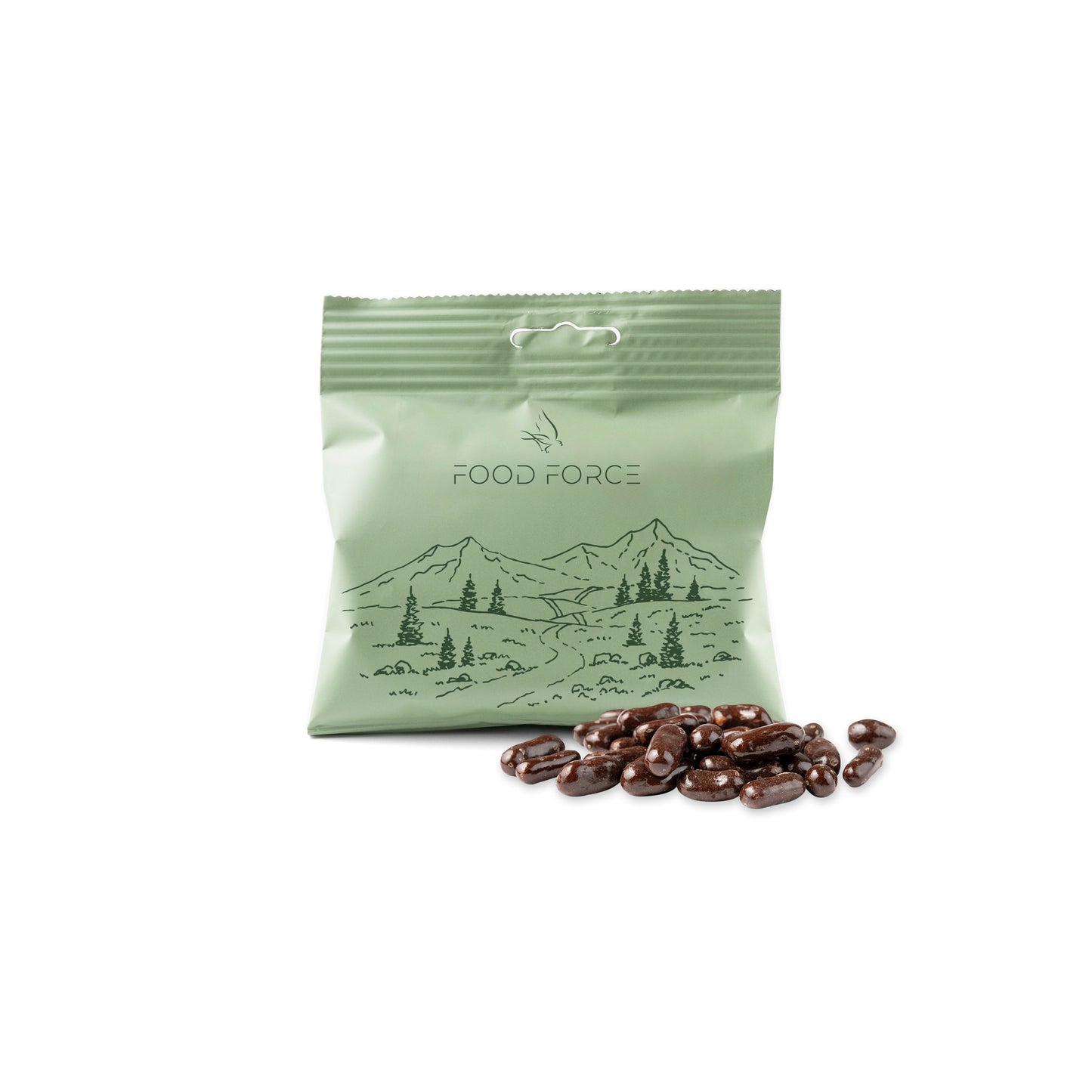 Orange in dunkler Schokolade 50g