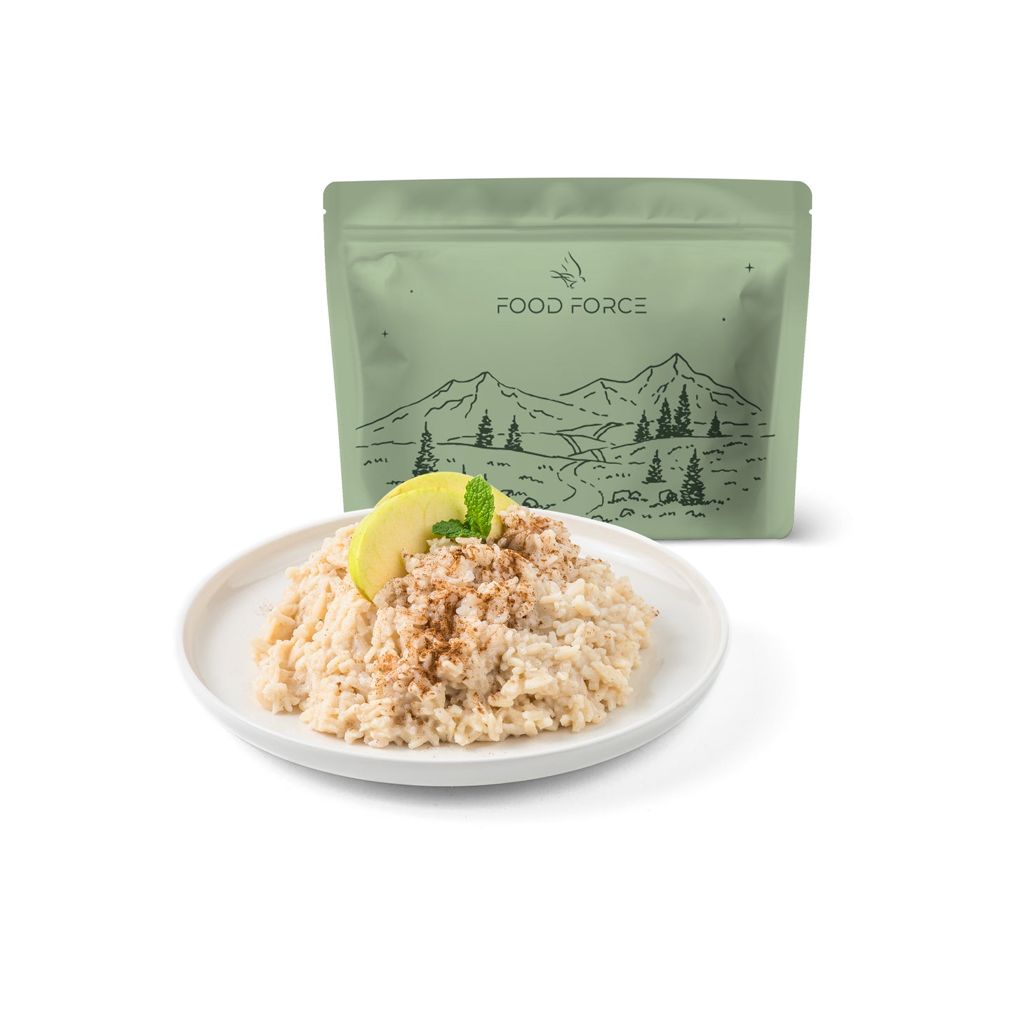 Rice porridge apple - cinnamon 100g