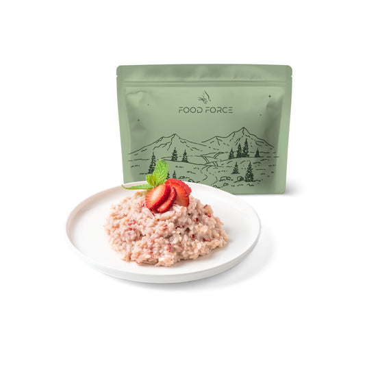 Riisipuder maasikatega 100g