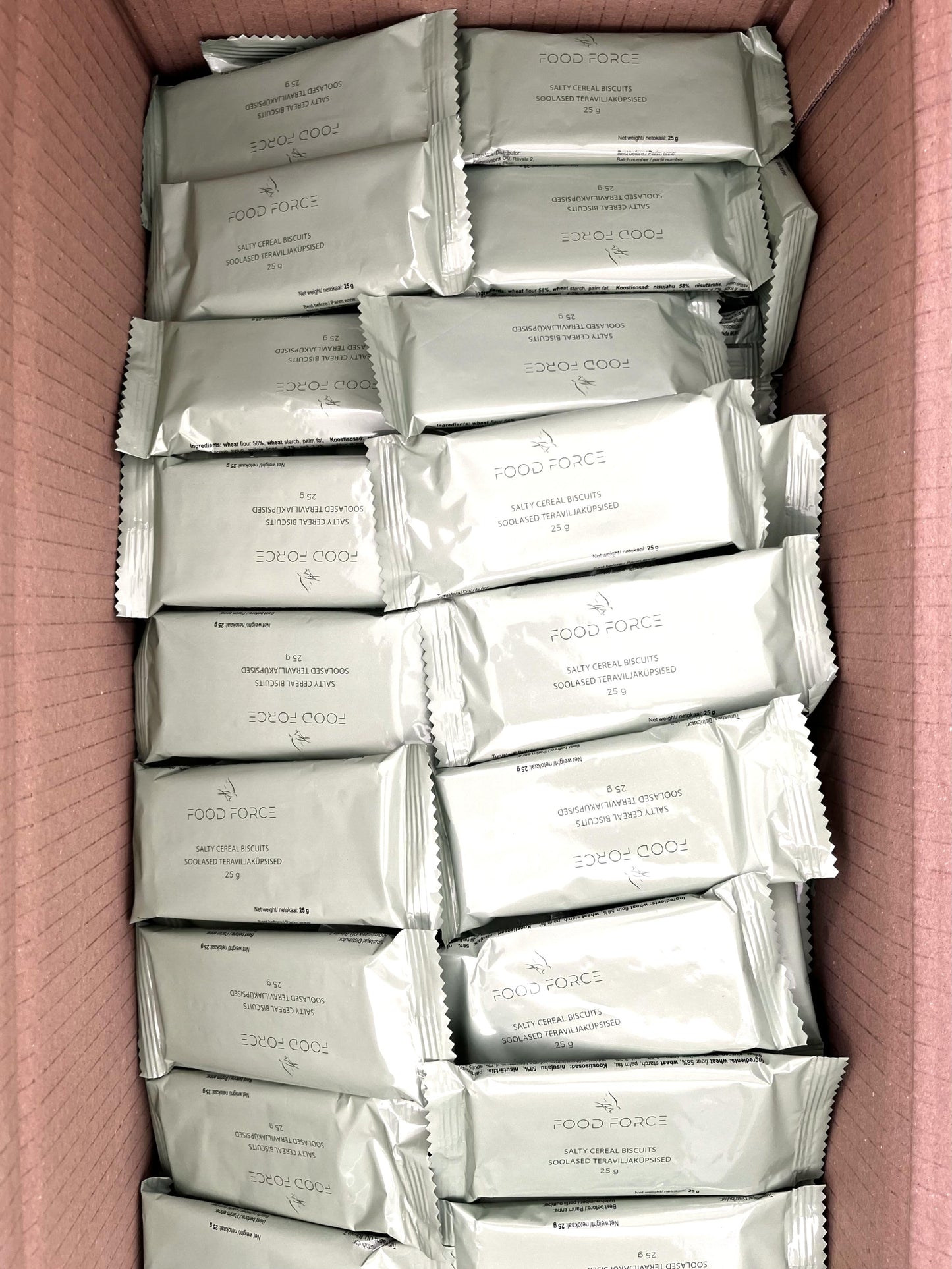 Suolaiset murokeksit 25g x 250kpl 