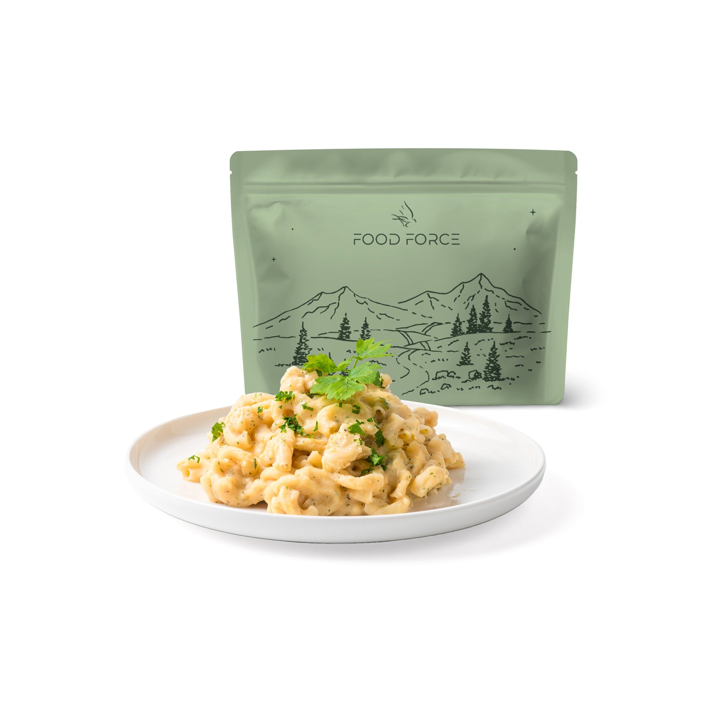 Jajecznica z makaronem 100g