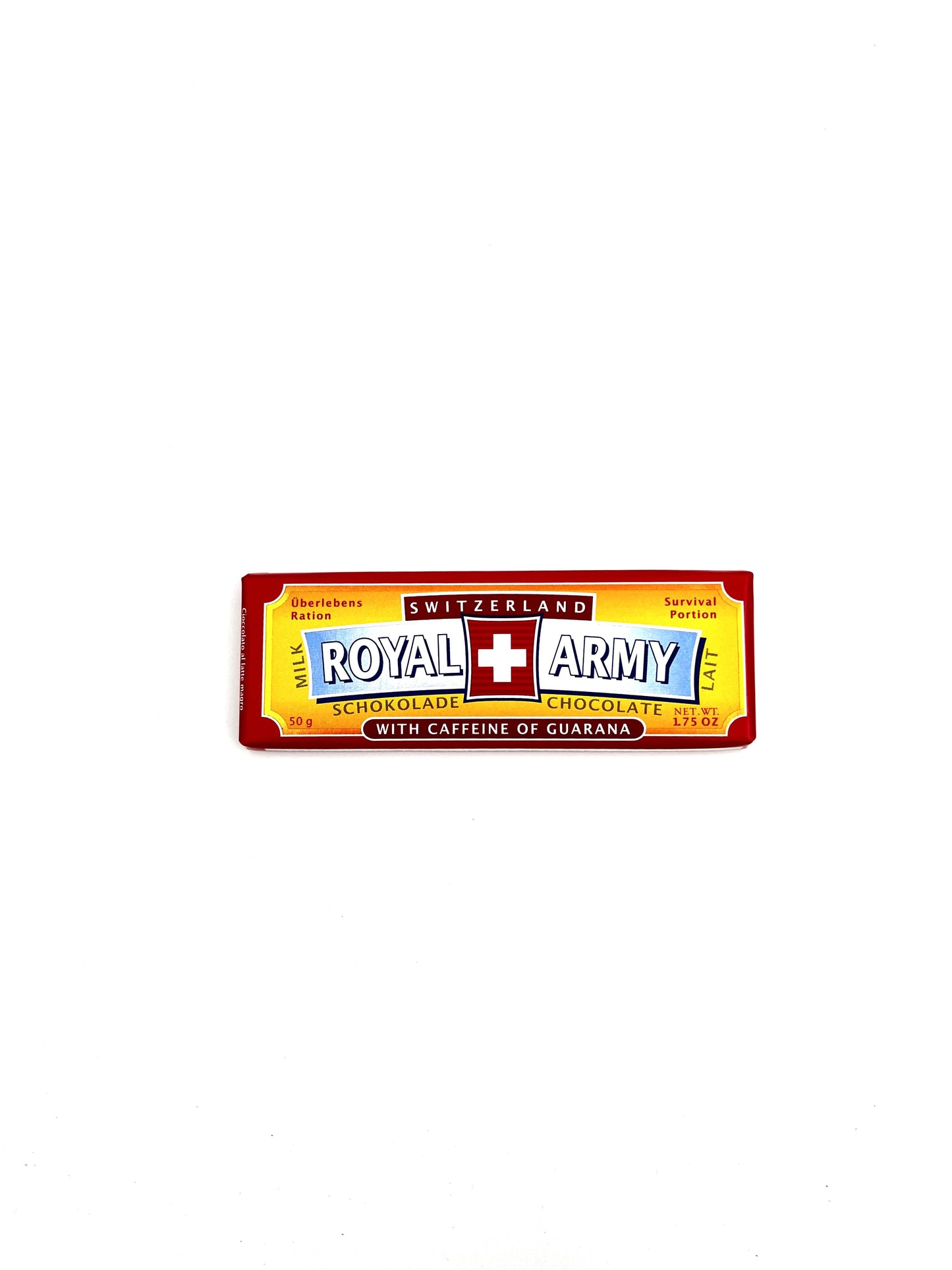 Swiss skimmed milk chocolate with Cornflakes and Guarana 50g