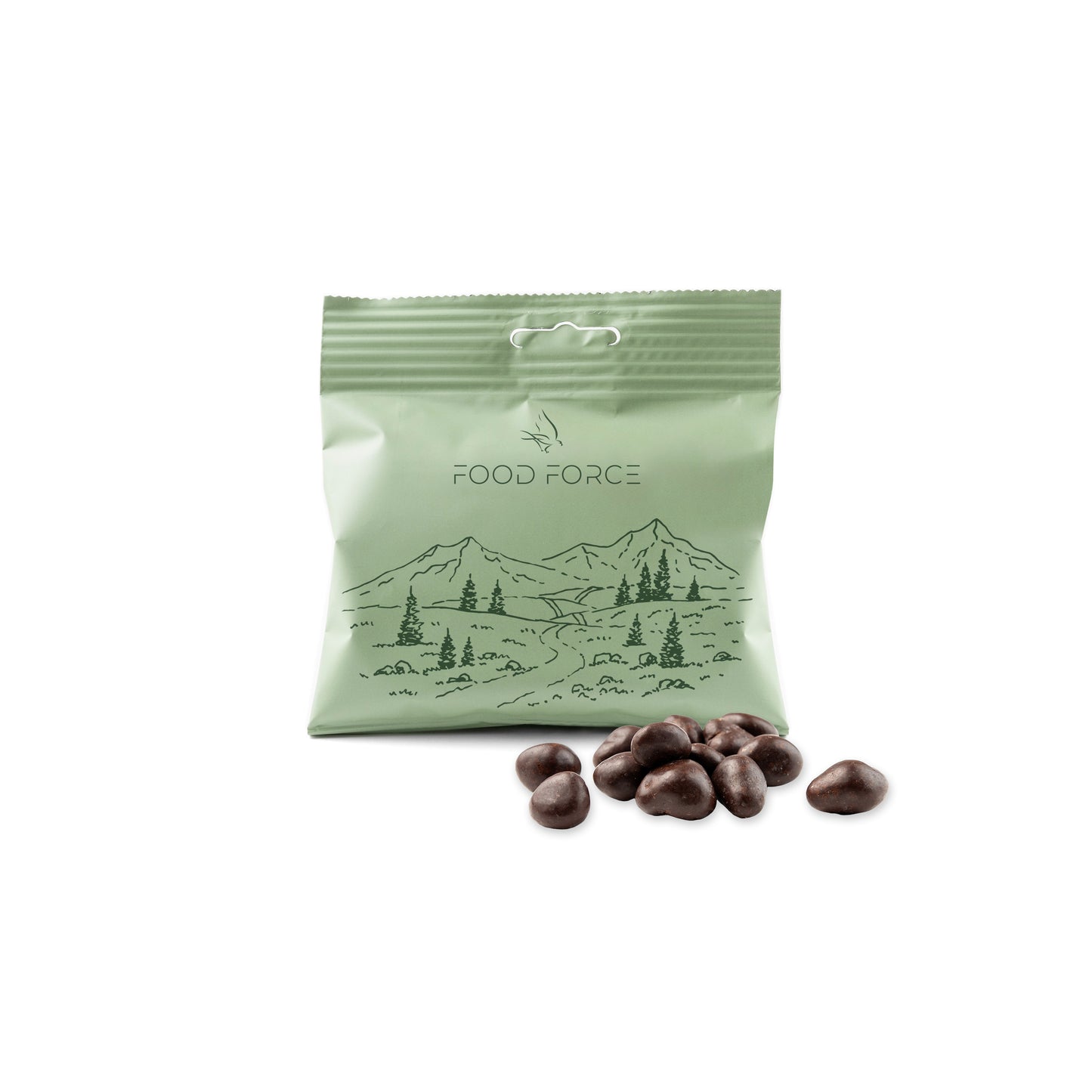 Erdbeere in Zartbitterschokolade 50g